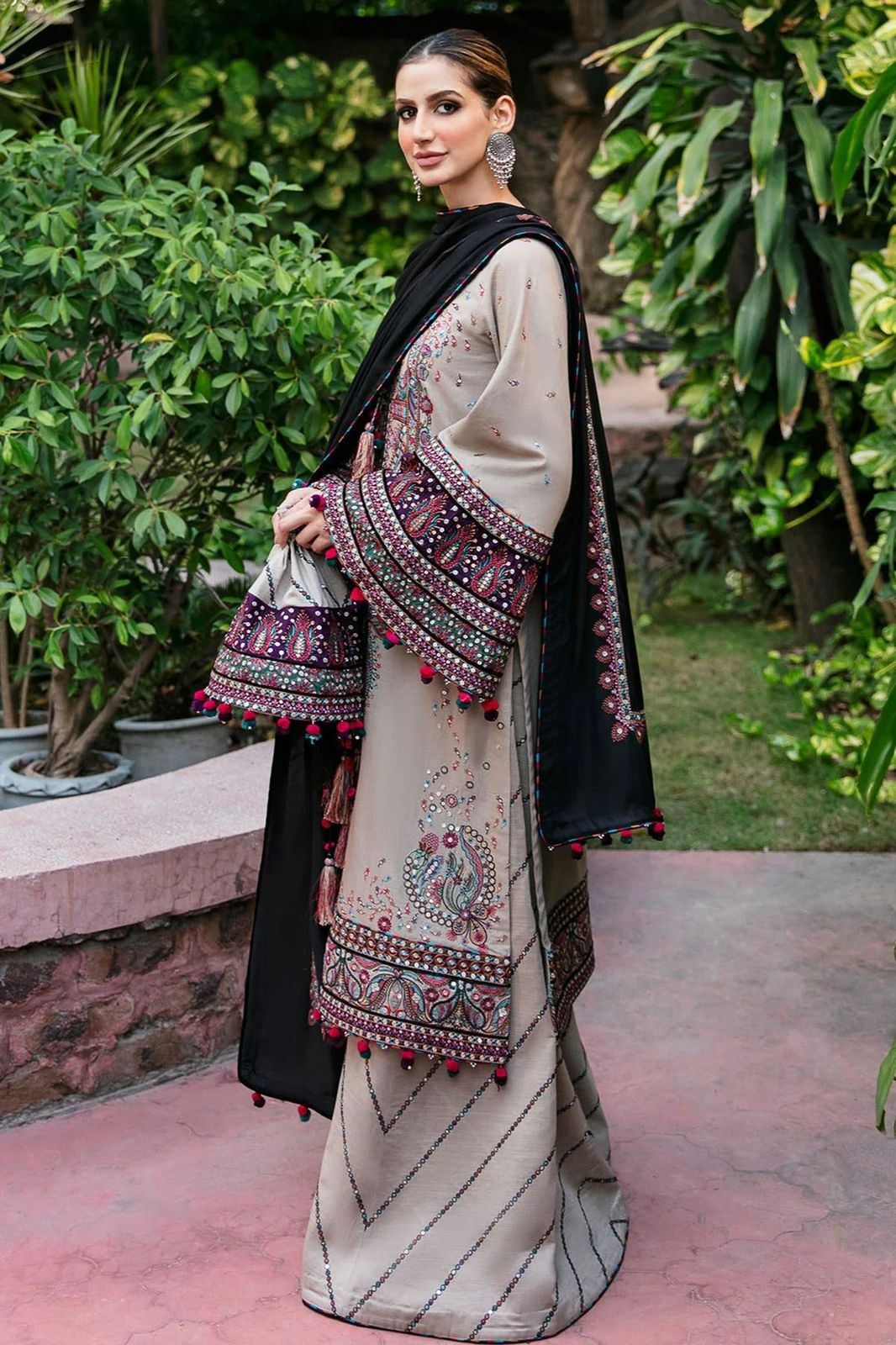 Jazmin Lawn Unstitched 3Piece HS-04