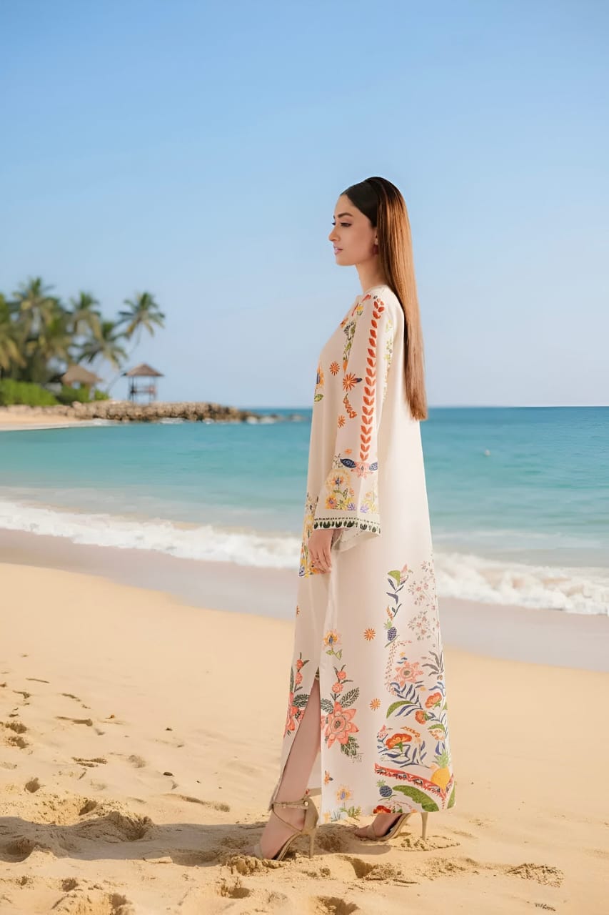 Kaftan Stitched 2Piece D-001