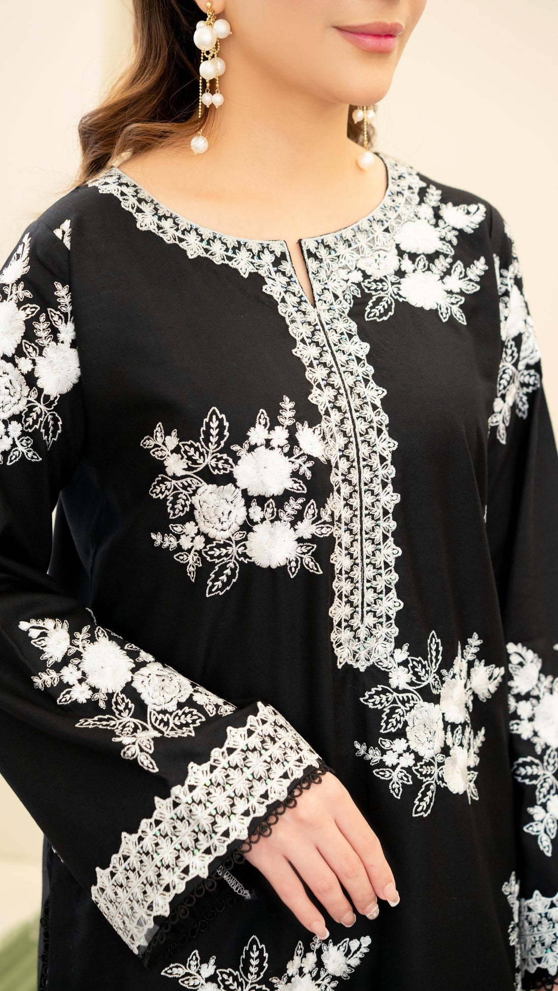 Monochrome Unstitched 3pc