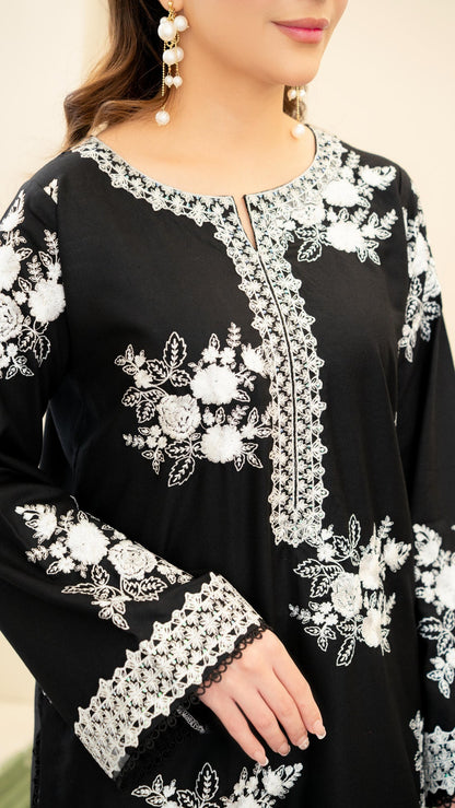 Monochrome Unstitched 3pc