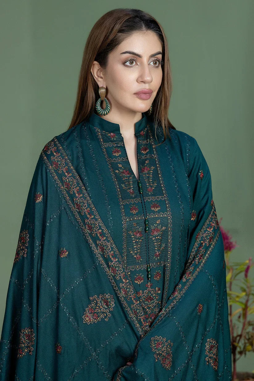 NOOR E FAJAR WINTER UNSTITCHED DHANAK 3PC