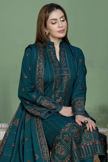 NOOR E FAJAR WINTER UNSTITCHED DHANAK 3PC