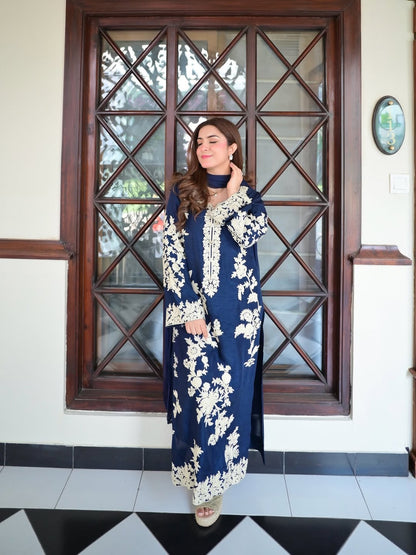 Lawn Embroidered 3Piece STITCHED✨