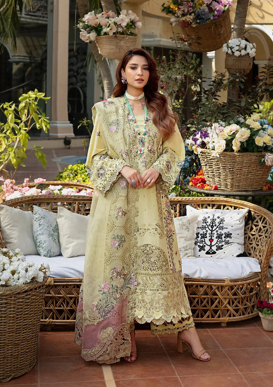 ELAF | BAHAAR | UNSTITCHED LAWN 3PC