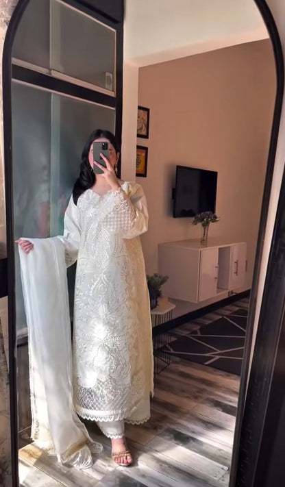 MARIA B UNSTITCHED 3PC