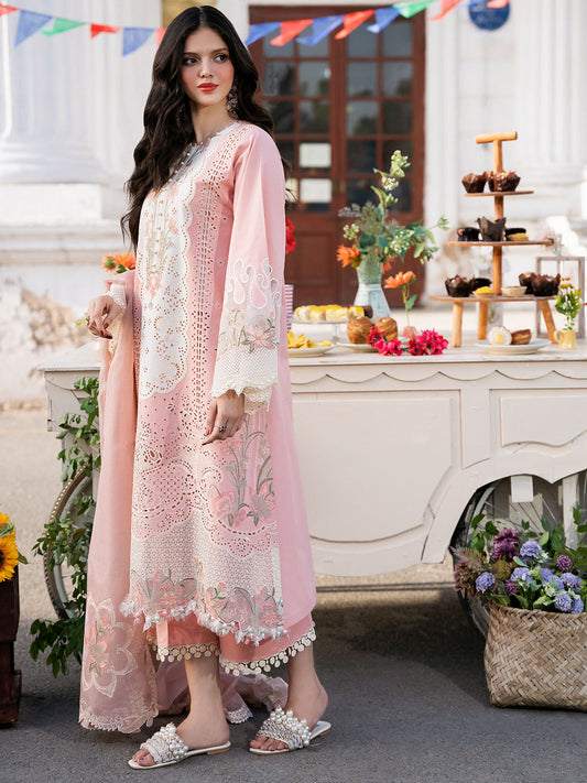 BIN ILYAS| SUMMER UNSTITCHED LAWN 3PC