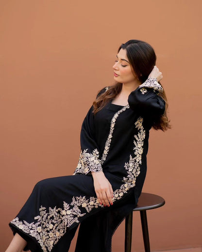 Lawn Embroidered Stitched 2PIece D-012