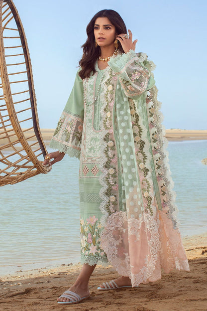 CRIMSON LUXURY UNSTITCHED NEW ARRIVAL `EID COLLECTION