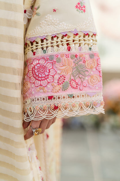 QALAMKAR | SCARLETT | 3 PC LUXURY LAWN