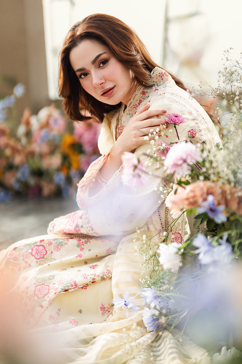 QALAMKAR | SCARLETT | 3 PC LUXURY LAWN