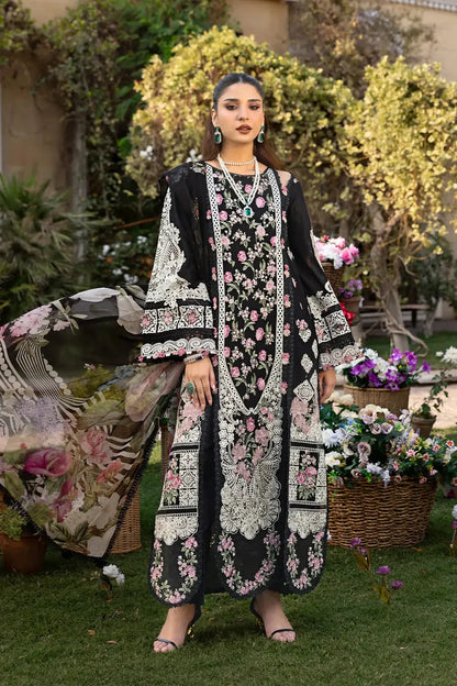 ELAF UNSTITCHED LAWN 3PC