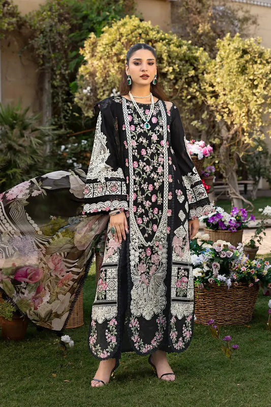 ELAF UNSTITCHED LAWN 3PC