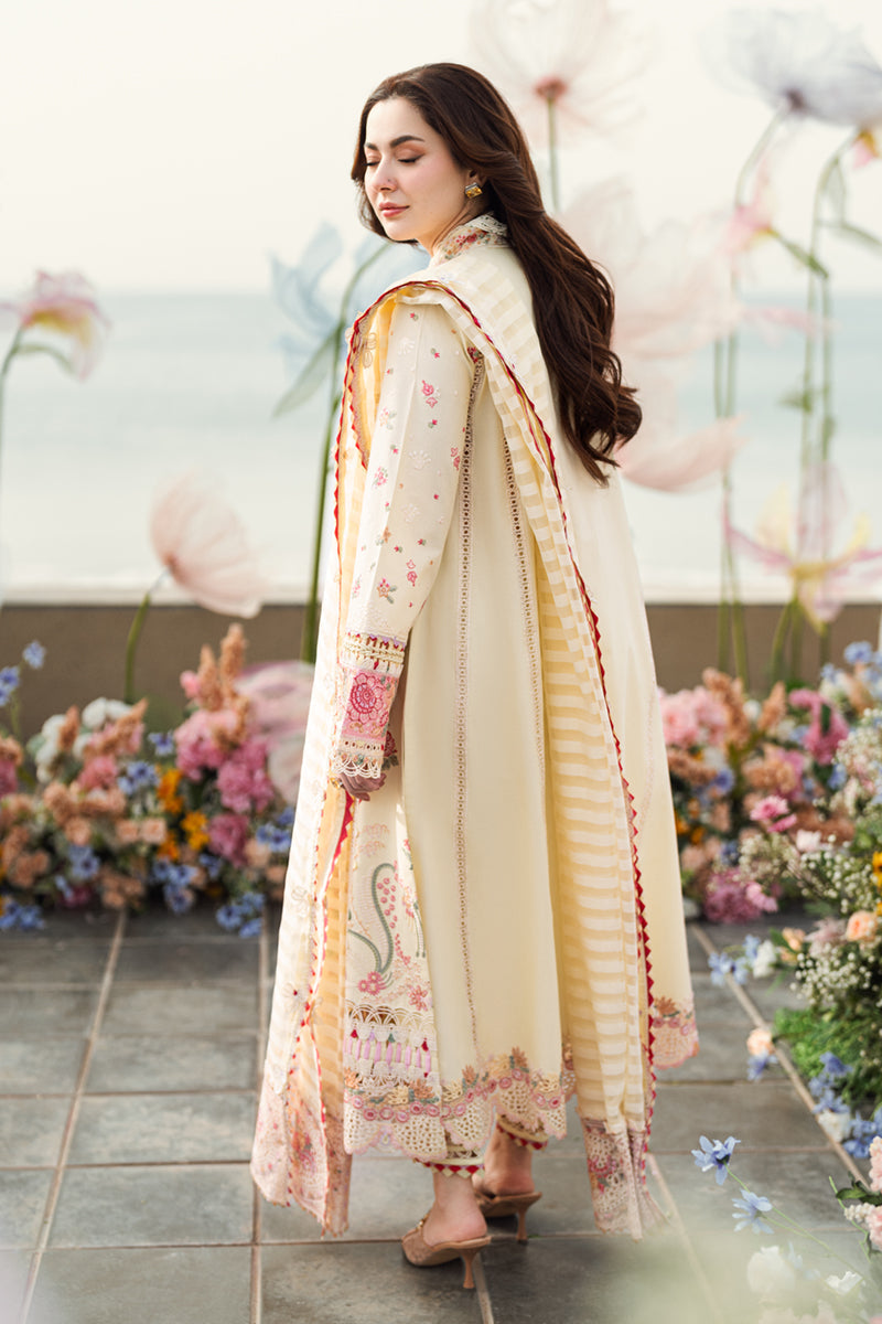 QALAMKAR | SCARLETT | 3 PC LUXURY LAWN