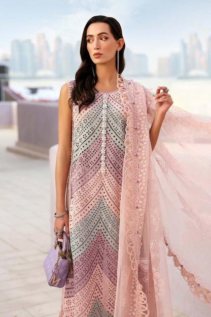 MARIA.B/HAVEY EMBROIDERED/3PC LUXURY LAWN