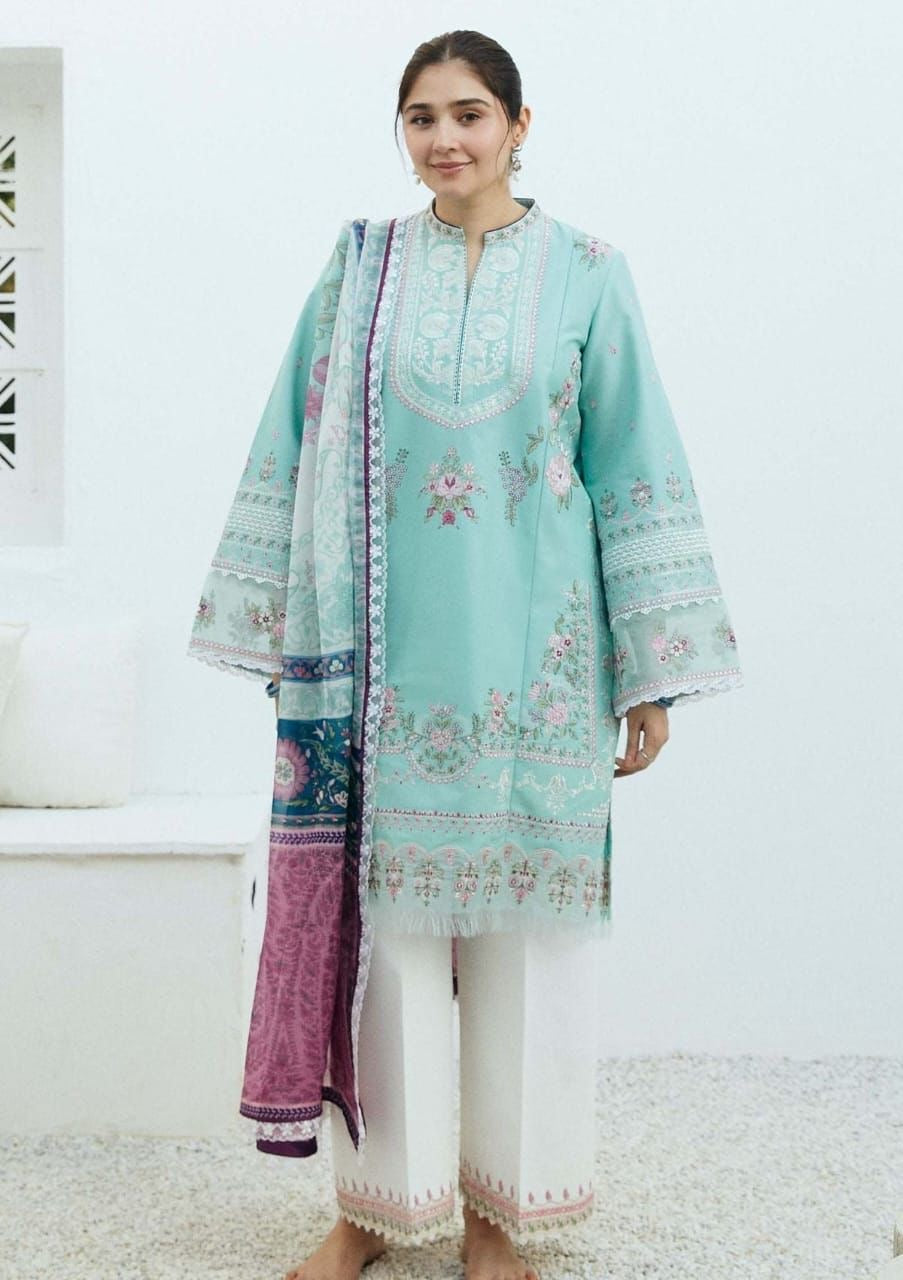 ZARA SHAH JAHAN UNSTITCH 3PC SUMMER