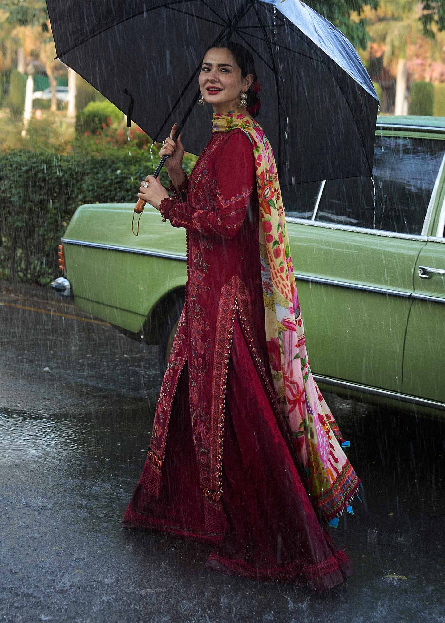 HUSSAIN REHAR | Bloom | UNSTITCHED LAWN 3PC