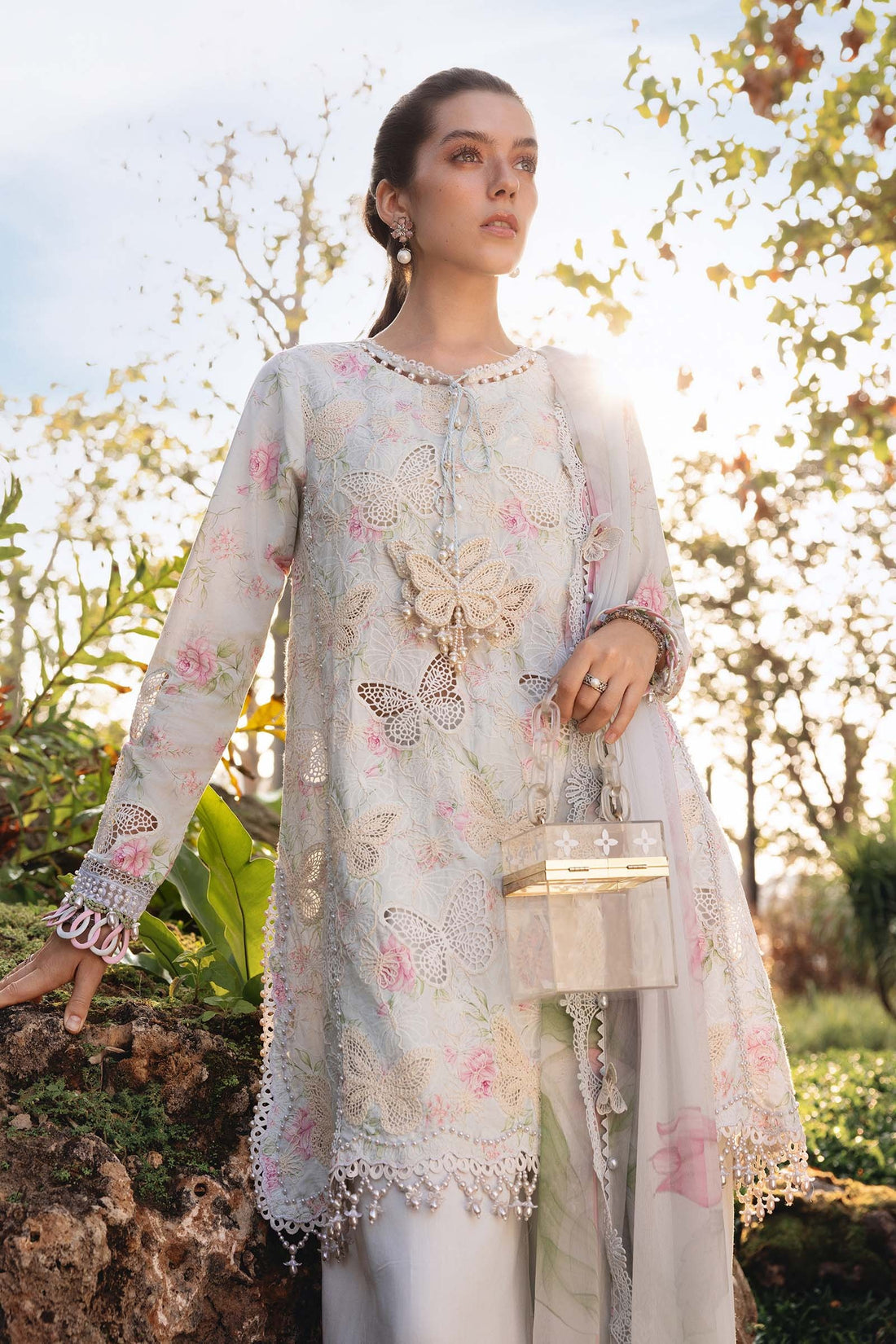 MARIA B | BUTTERFLY | UNSTITCHED LAWN 3PC