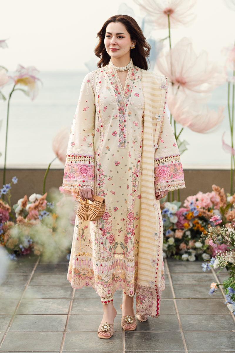 QALAMKAR | SCARLETT | 3 PC LUXURY LAWN