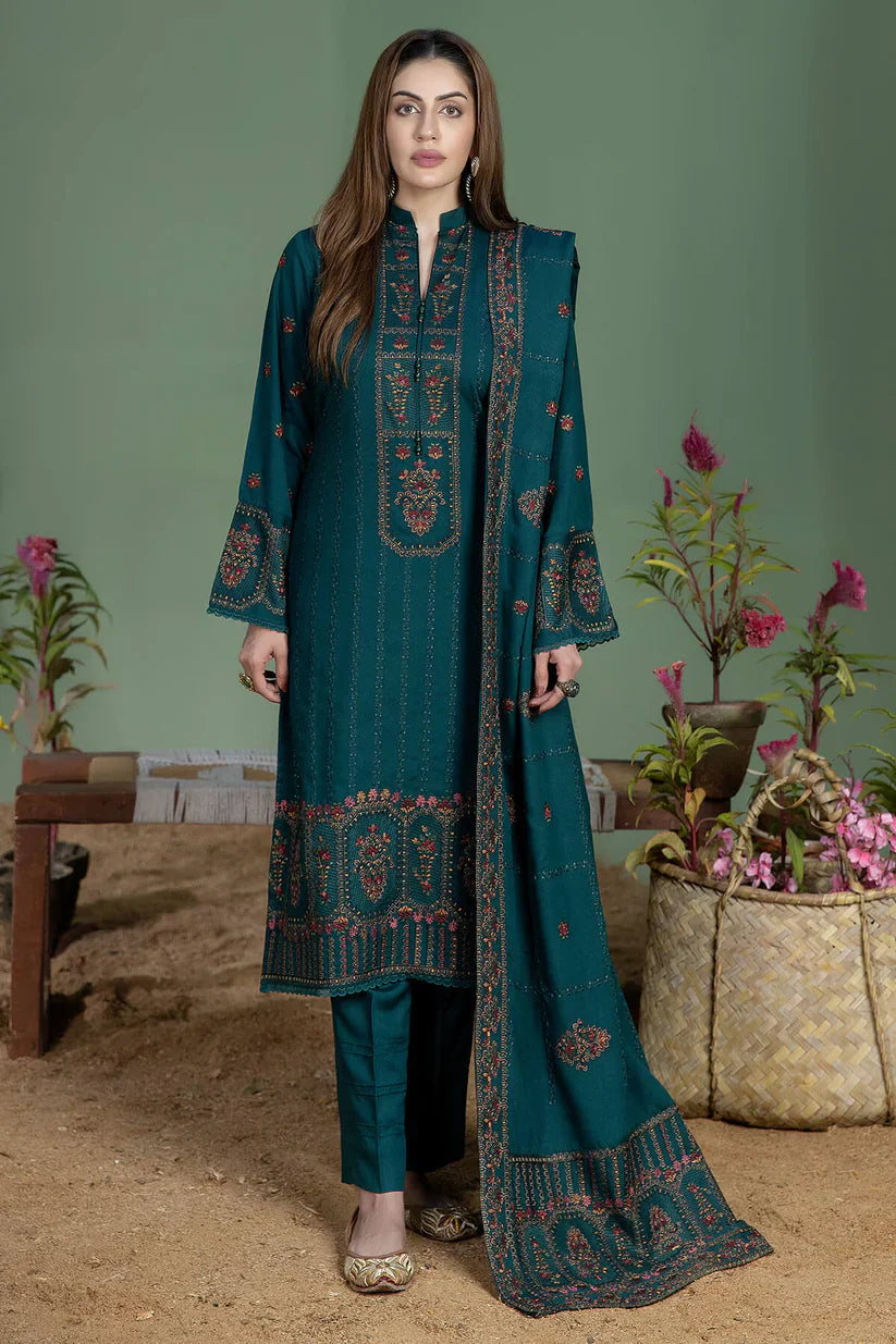 NOOR E FAJAR WINTER UNSTITCHED DHANAK 3PC