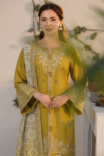 JADE - 3PC DHANAK EMBROIDERED