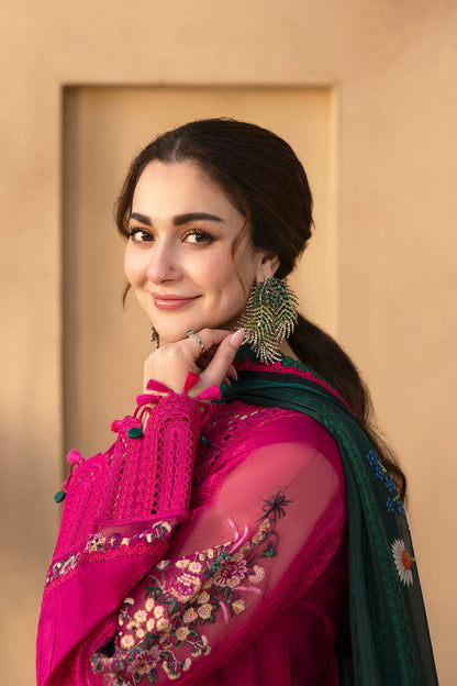 Saira Rizwan Unstitched Embroidered 3PC