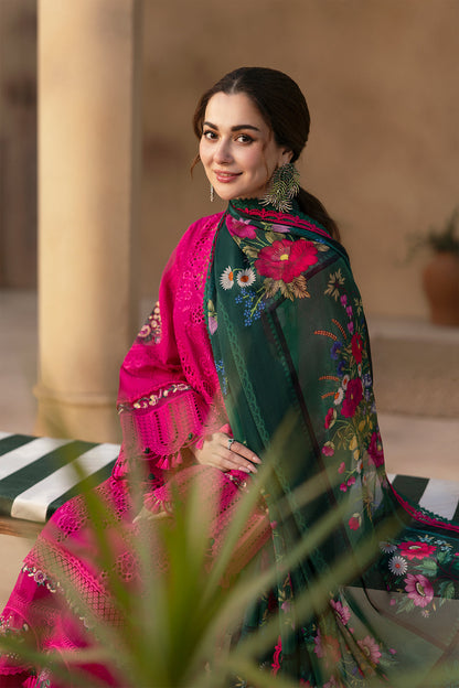 Saira Rizwan Unstitched Embroidered 3PC