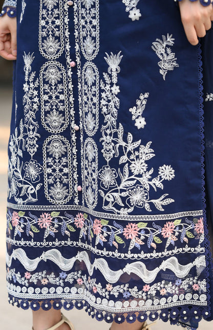 Libaas 3 pc unstitch luxury