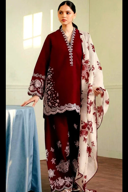 COCO UNSTITCH LAWN 3PC