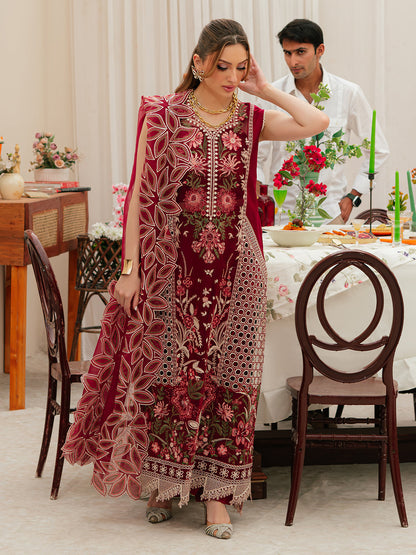 MAHNUR | CELESTIAL | 3 PC LUXURY LAWN