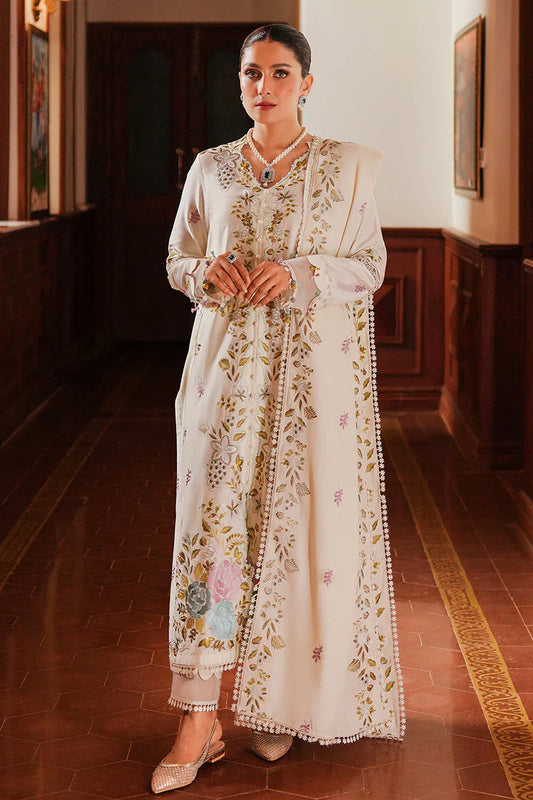 CROSS-STITCHED LUXURY DHANAK UNSTITCHED