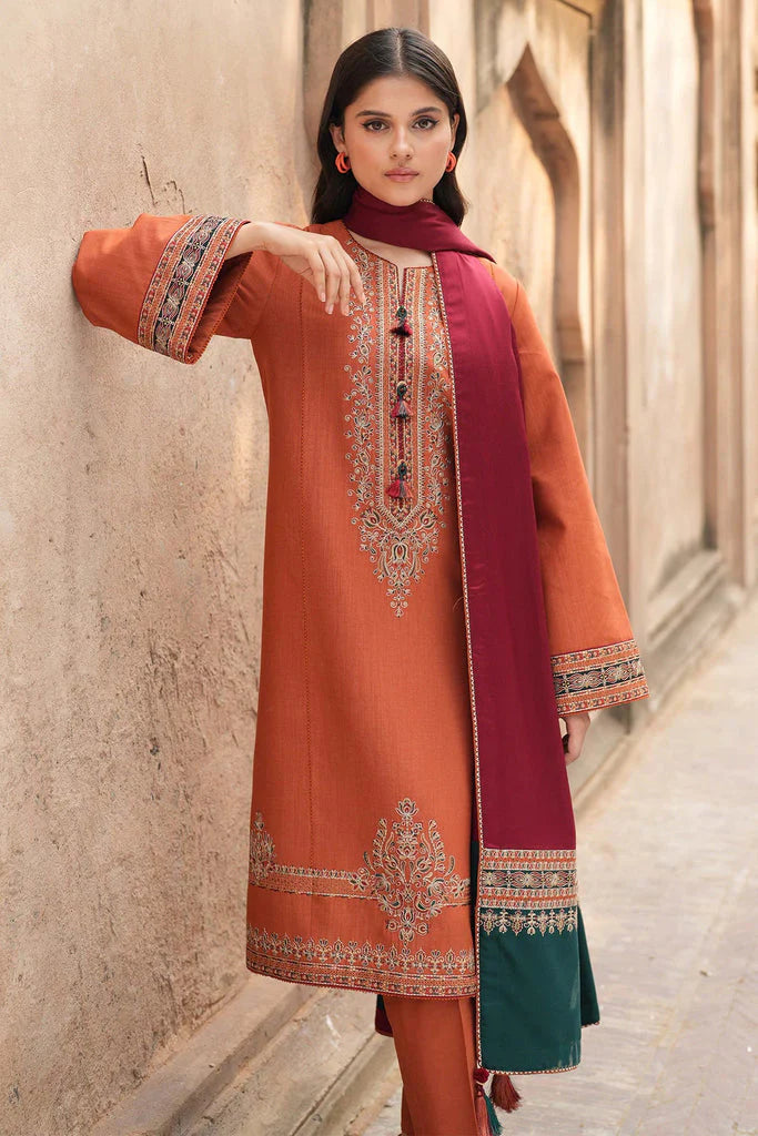 JAZMIN WINTER DHANAK UNSTITCHED 3PC