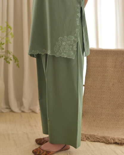 Lawn Embroidered 3Piece Stitched HF - 416