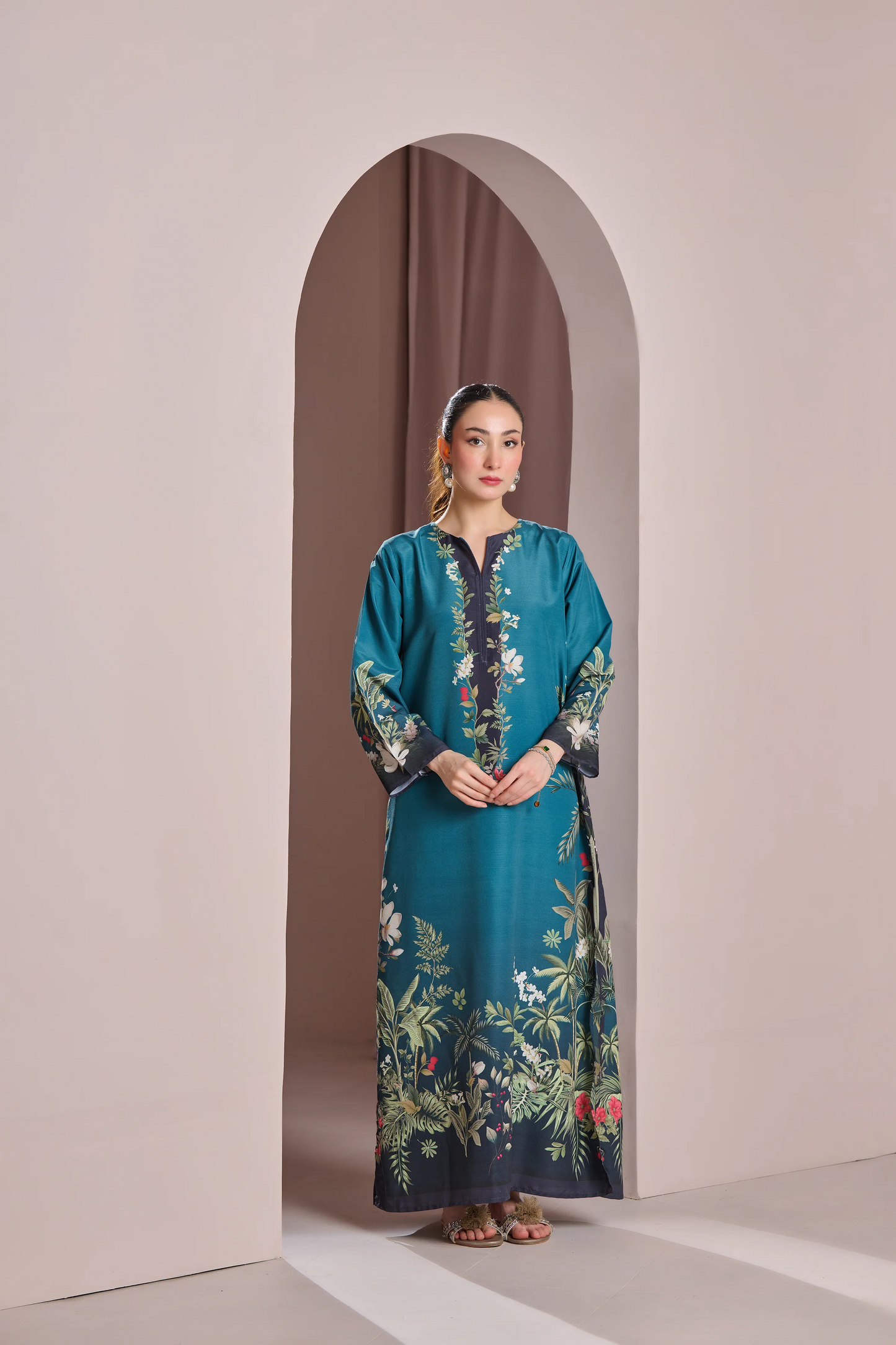 Kaftan Stitched 2Piece D-005