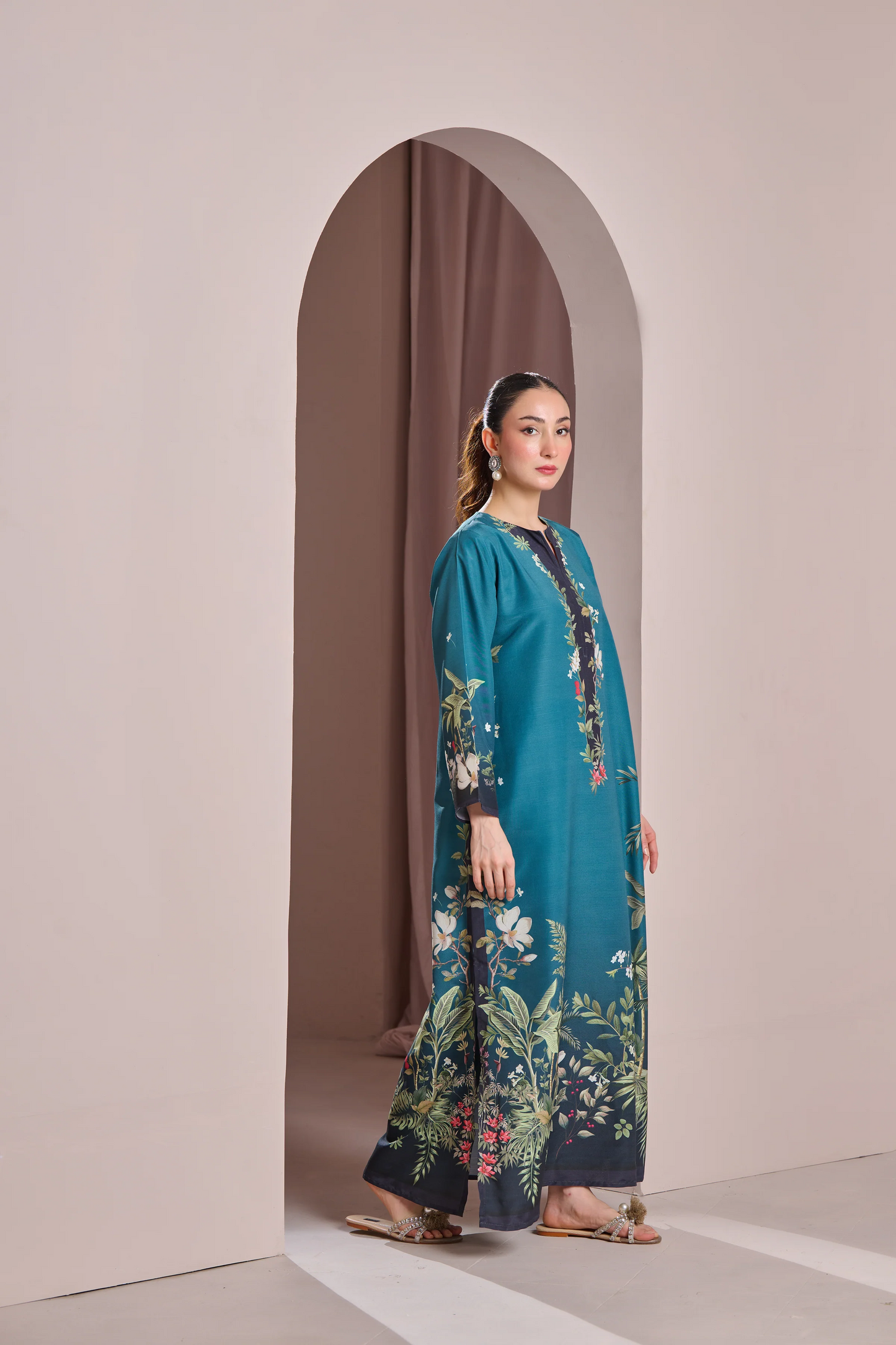 Kaftan Stitched 2Piece D-005