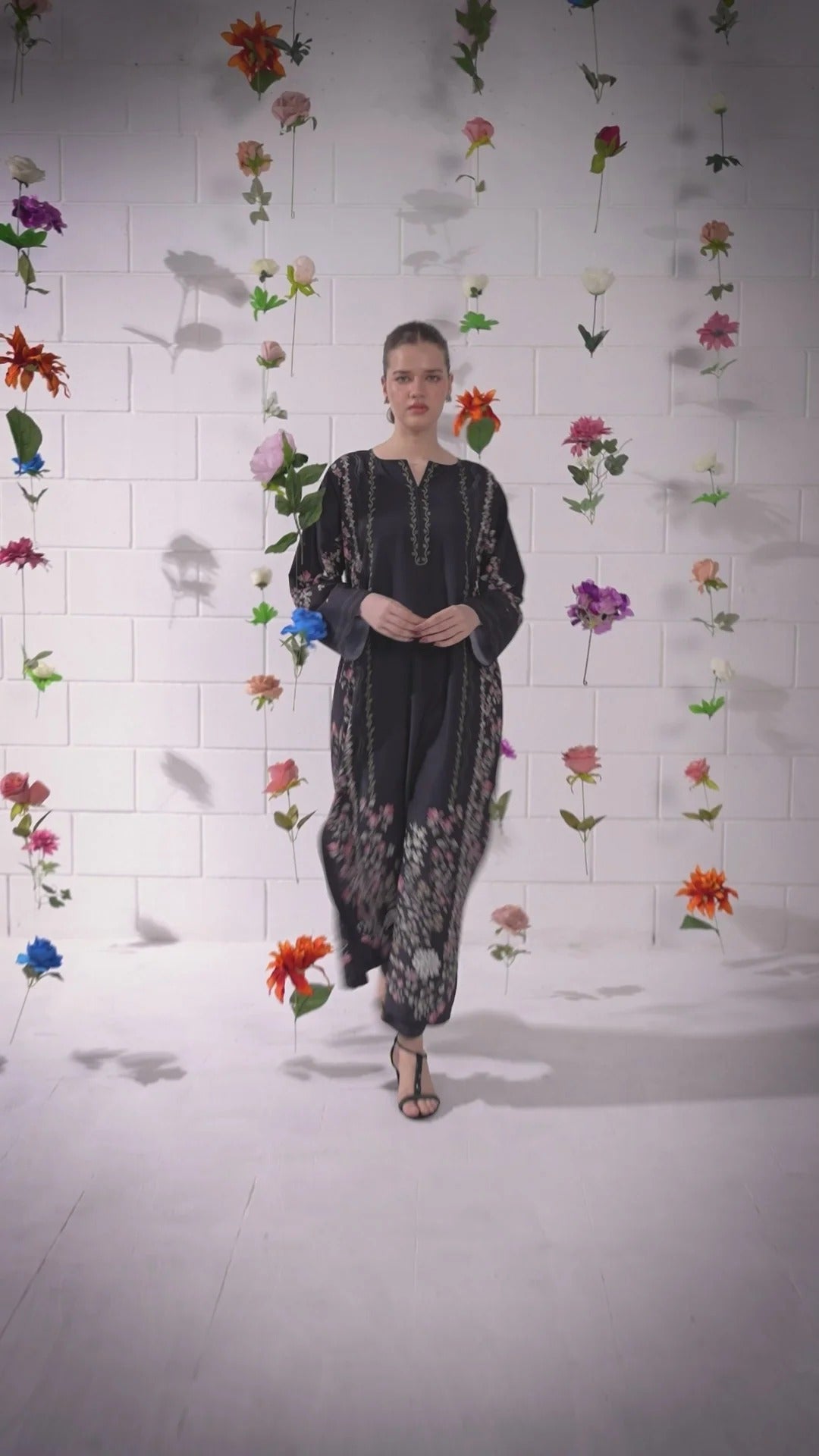 Lawn Orchid Printed Stitched 3Piece D-001